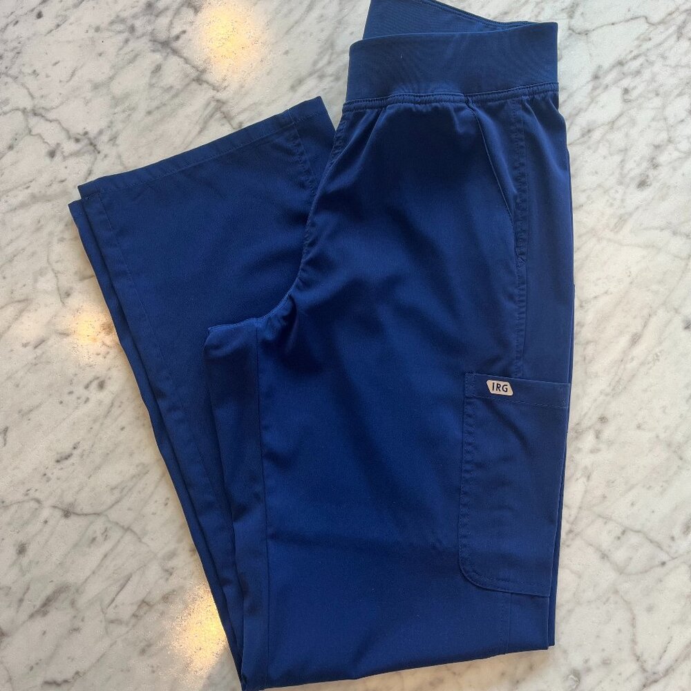 IRG Elevate Women's Scrub Pants M Navy